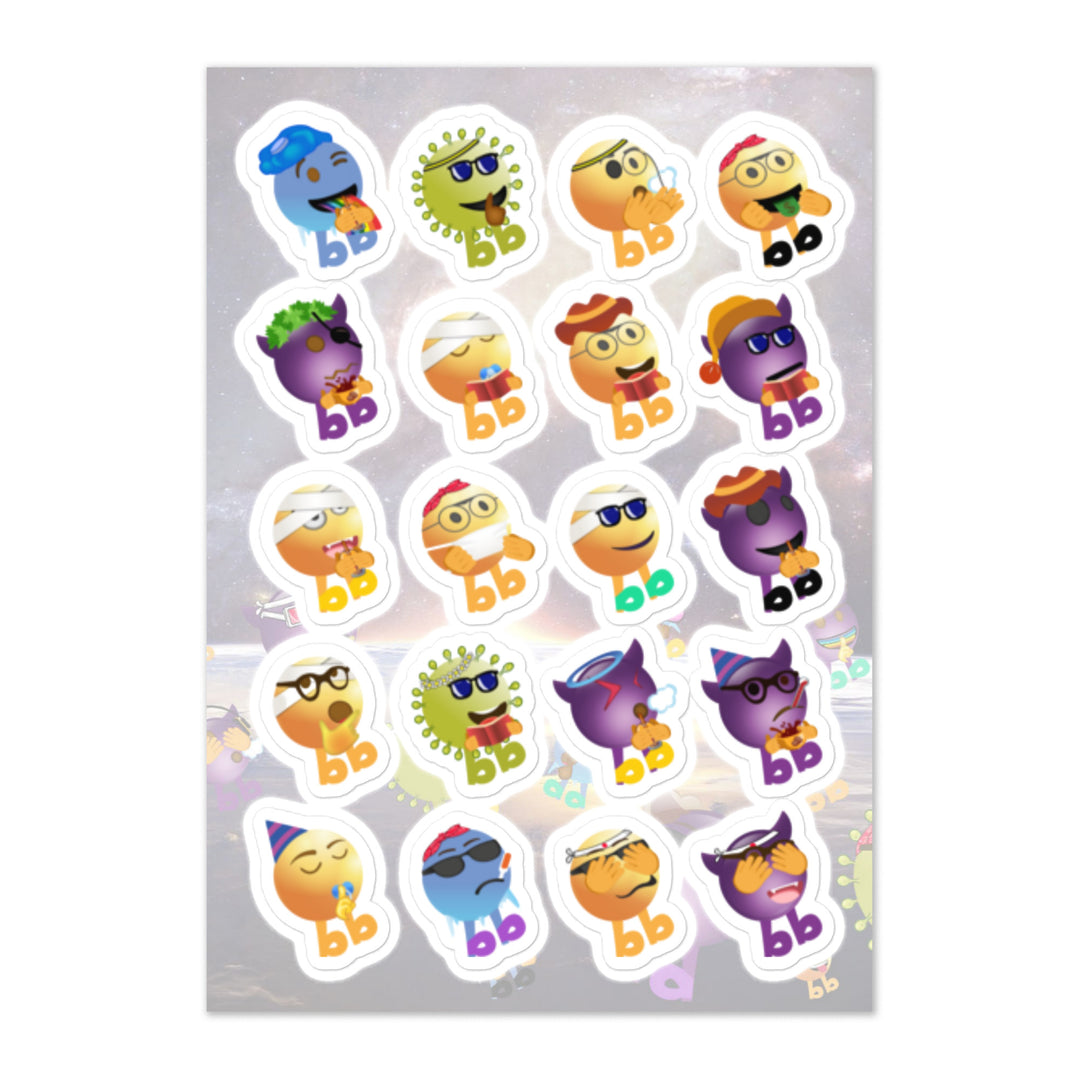 Megabb Buddy Stickers - Emojibb