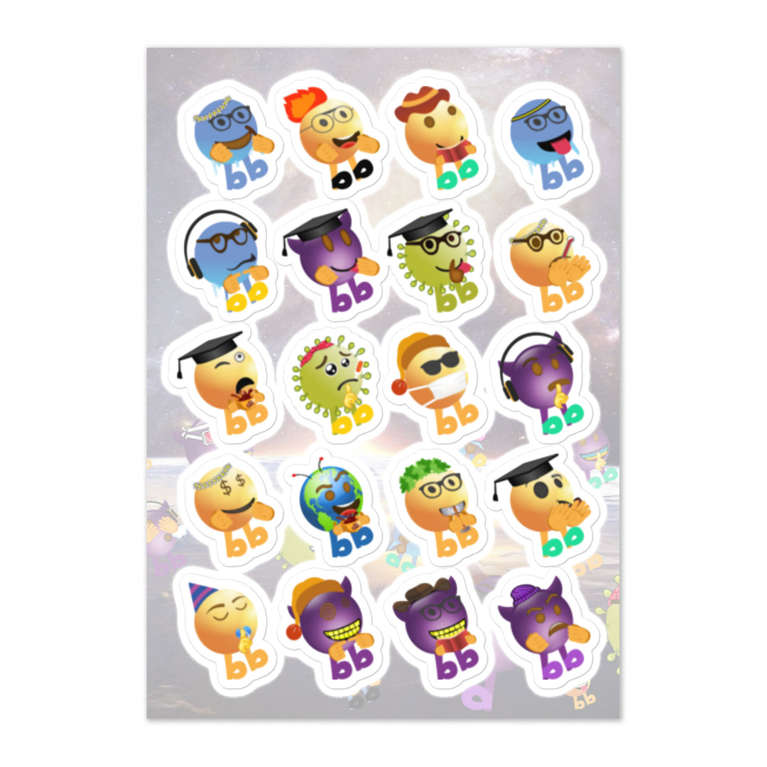 Megabb Buddy Stickers - Emojibb