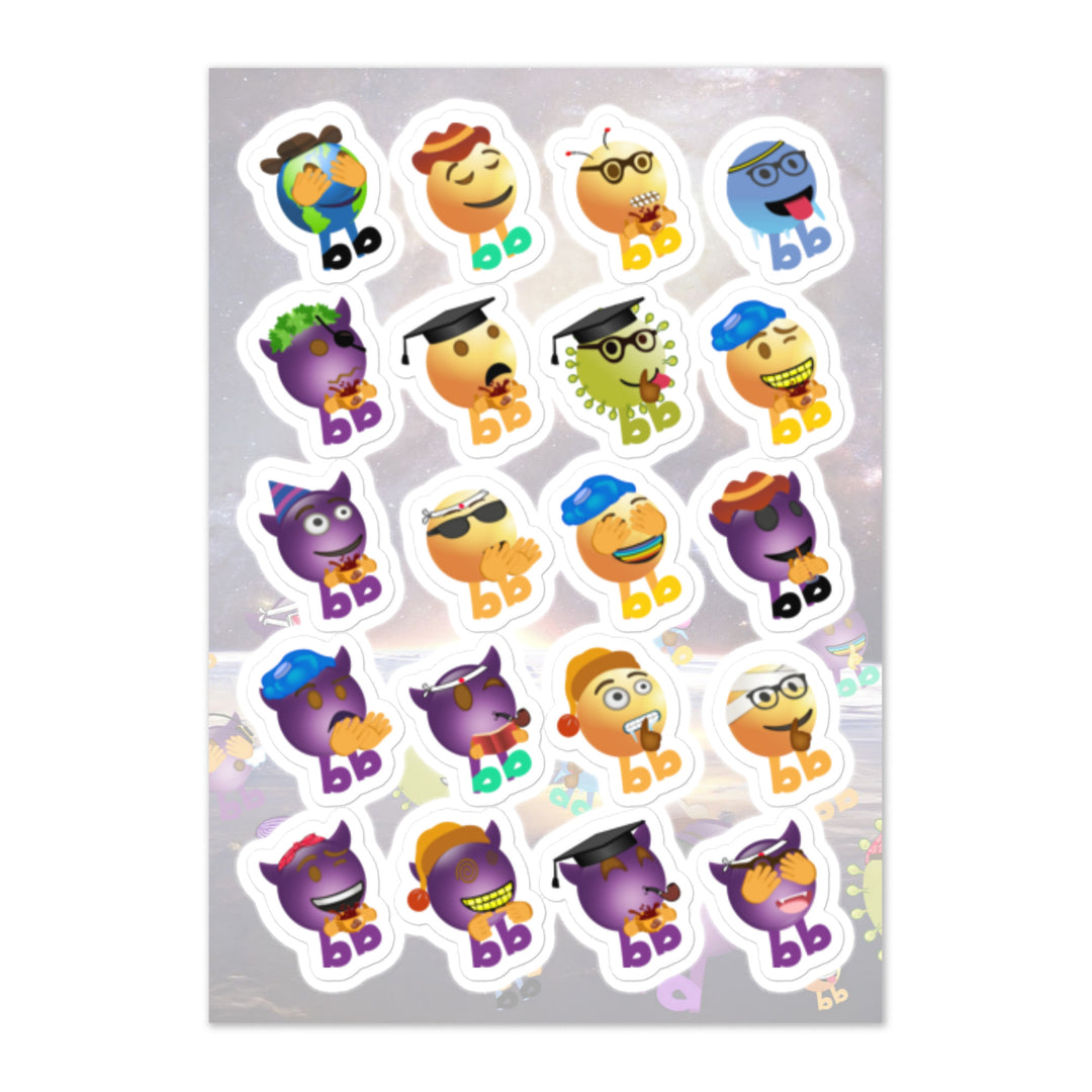 Megabb Buddy Stickers - Emojibb