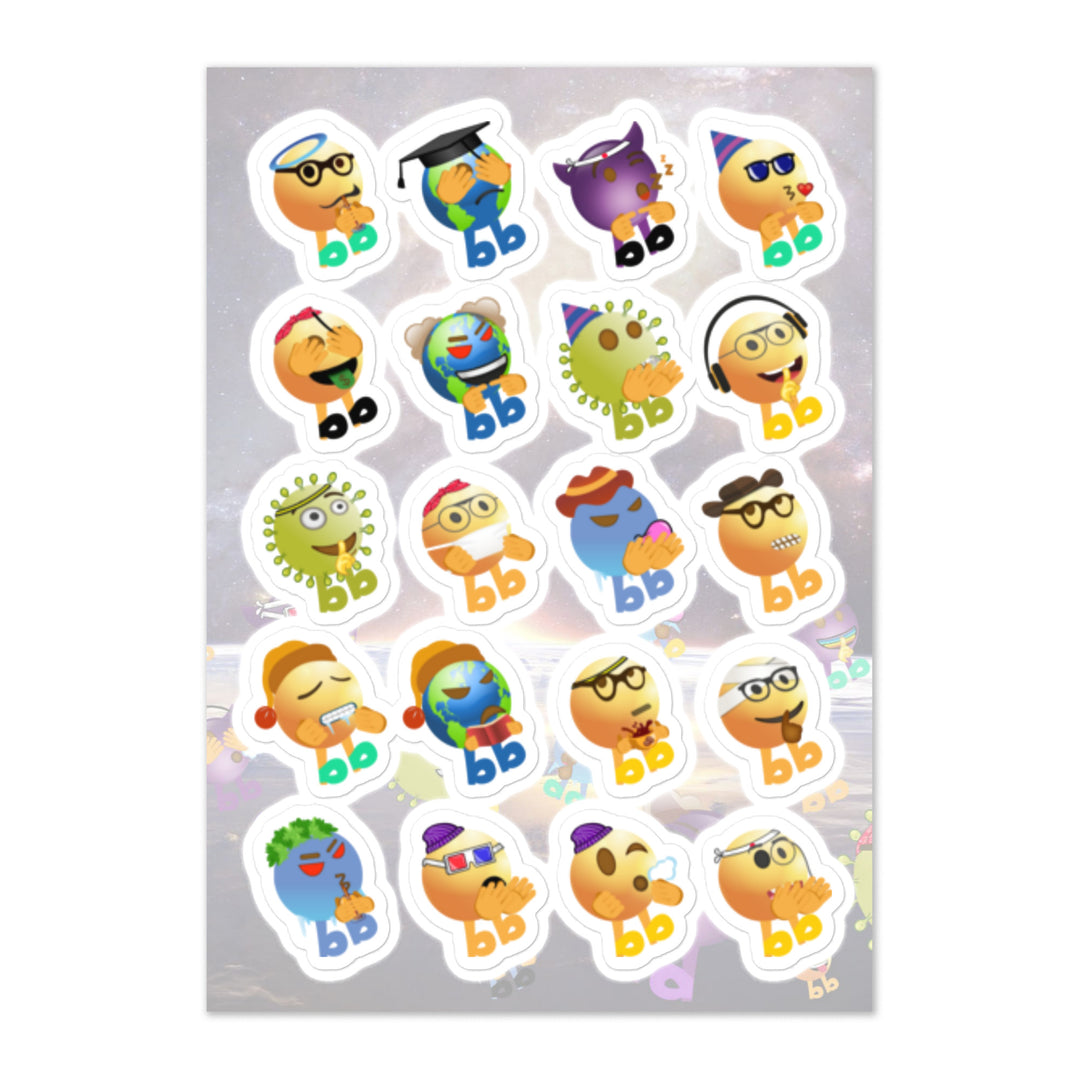 Megabb Buddy Stickers - Emojibb