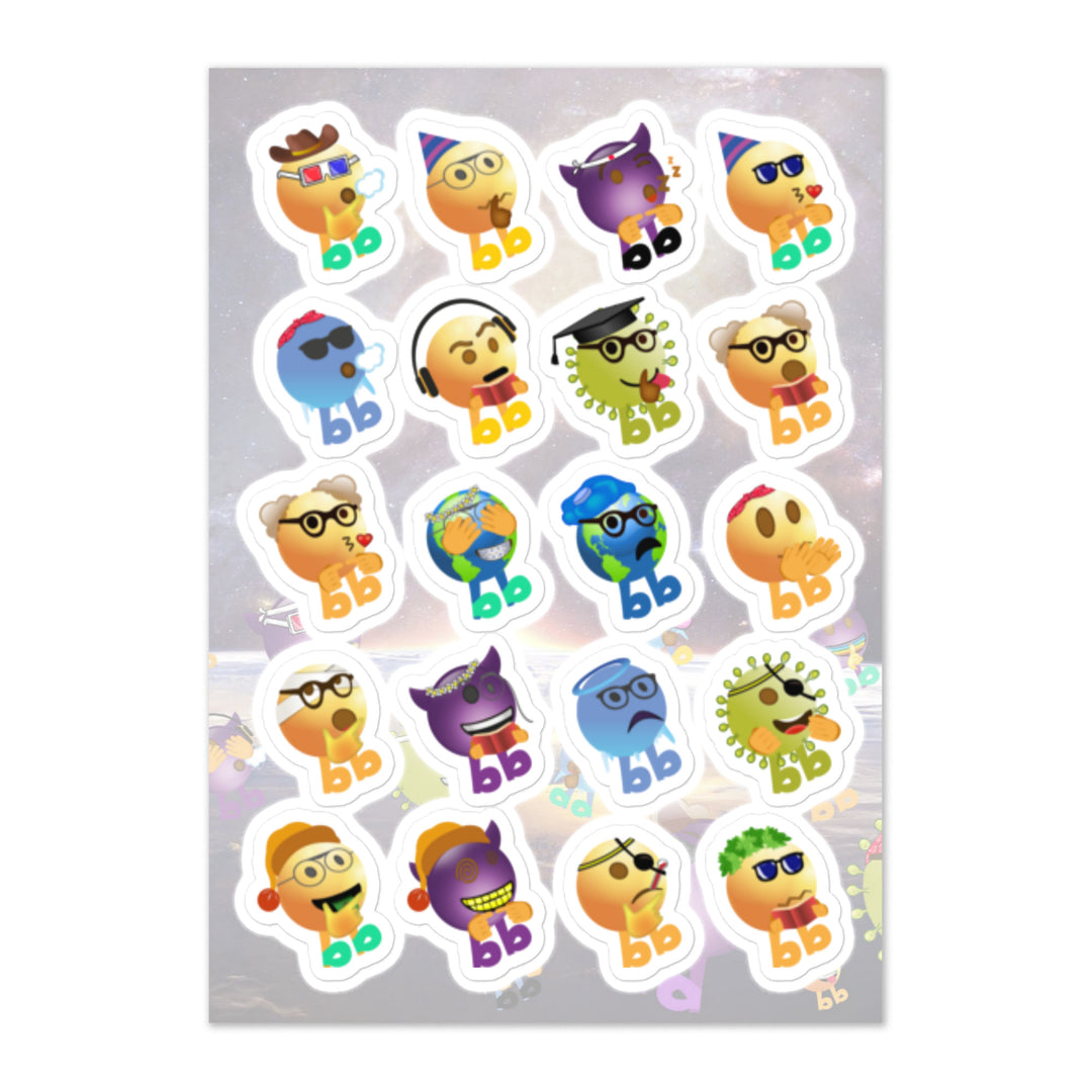 Megabb Buddy Stickers - Emojibb