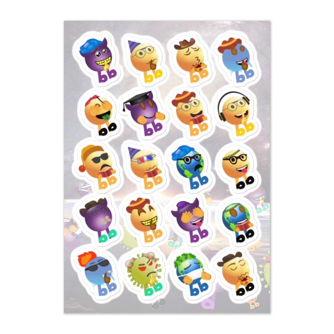 Megabb Buddy Stickers - Emojibb