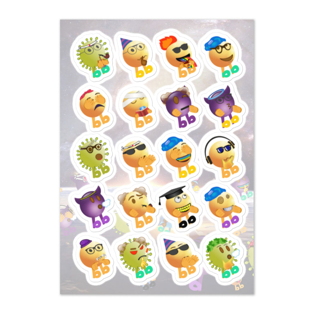 Megabb Buddy Stickers - Emojibb