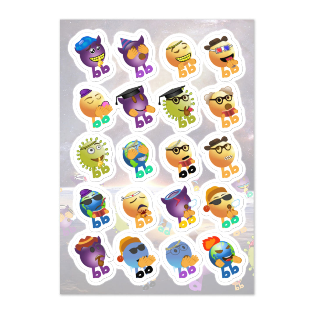 Megabb Buddy Stickers - Emojibb