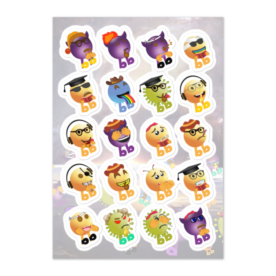 Megabb Buddy Stickers - Emojibb