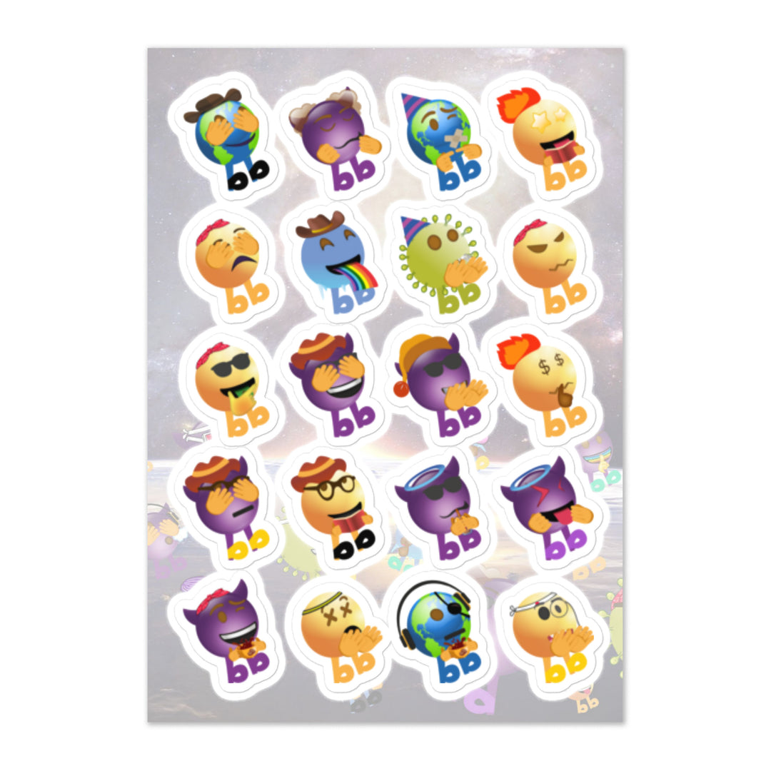 Megabb Buddy Stickers - Emojibb