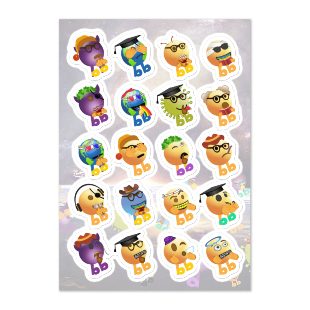 Megabb Buddy Stickers - Emojibb