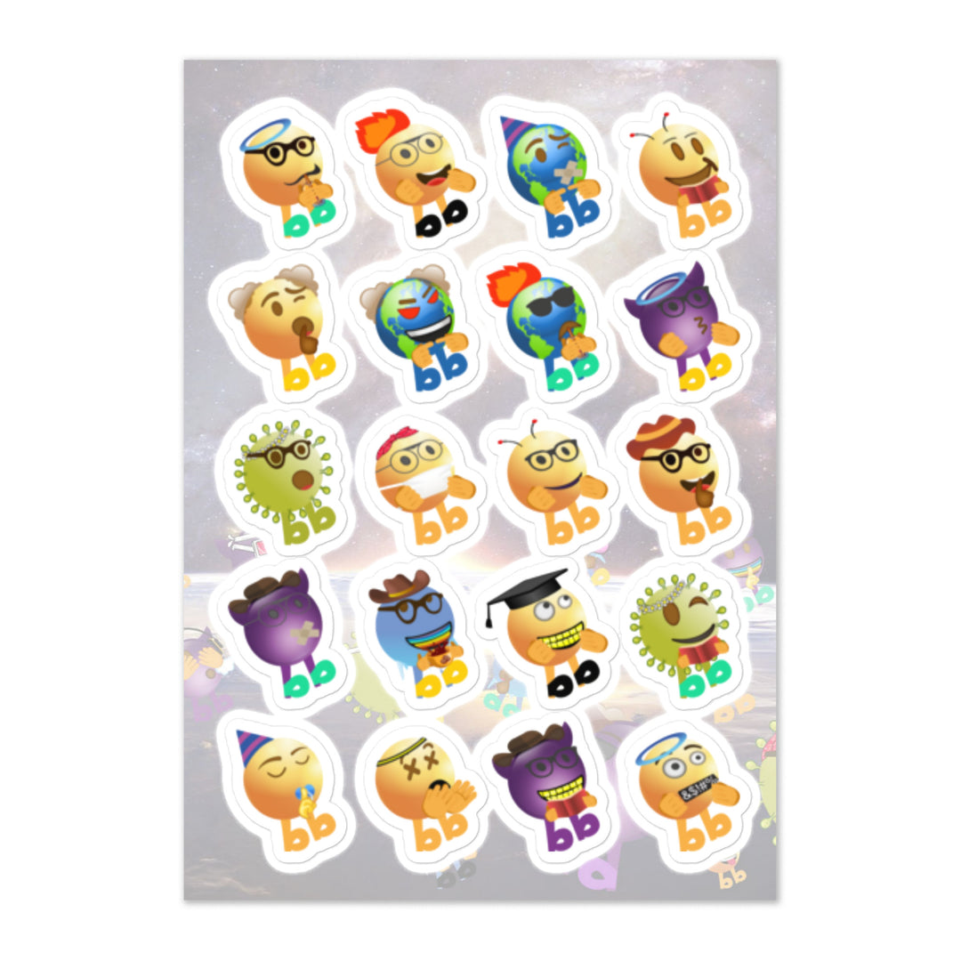 Megabb Buddy Stickers - Emojibb