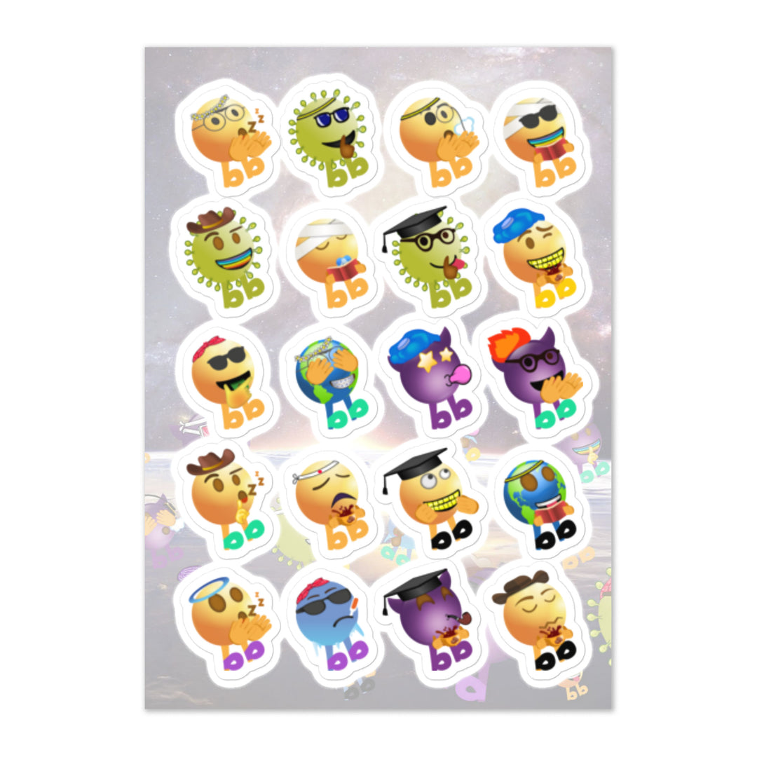 Megabb Buddy Stickers - Emojibb