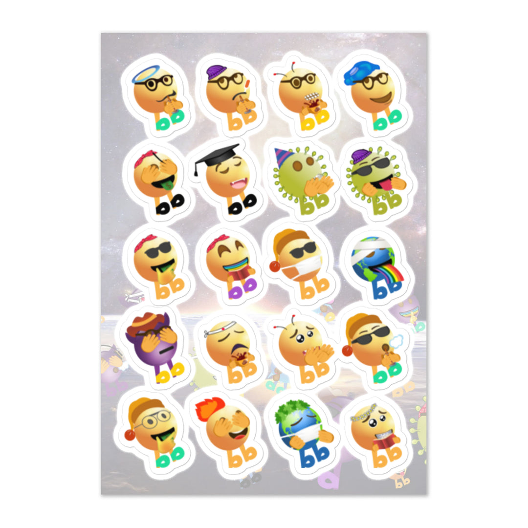 Megabb Buddy Stickers - Emojibb