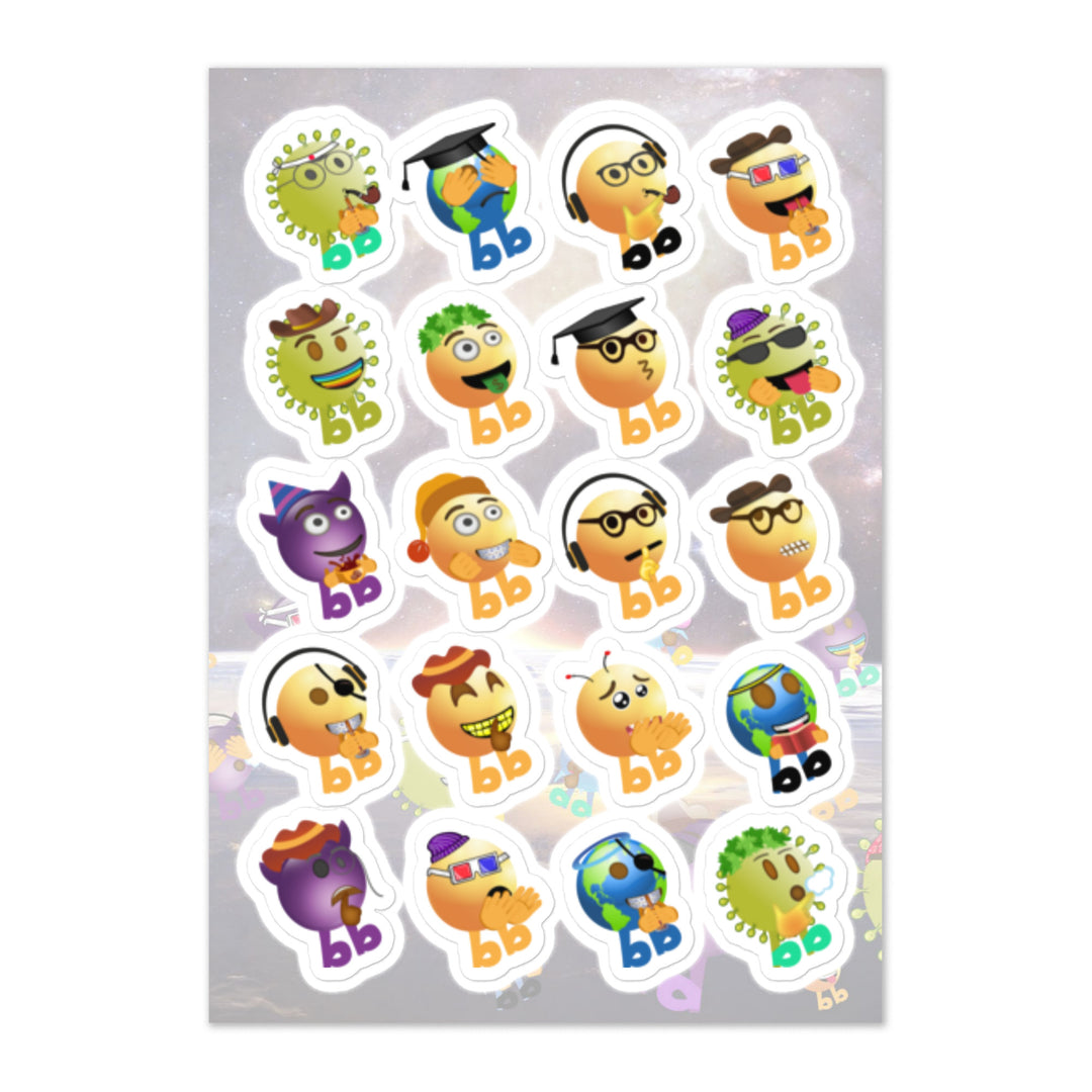 Megabb Buddy Stickers - Emojibb