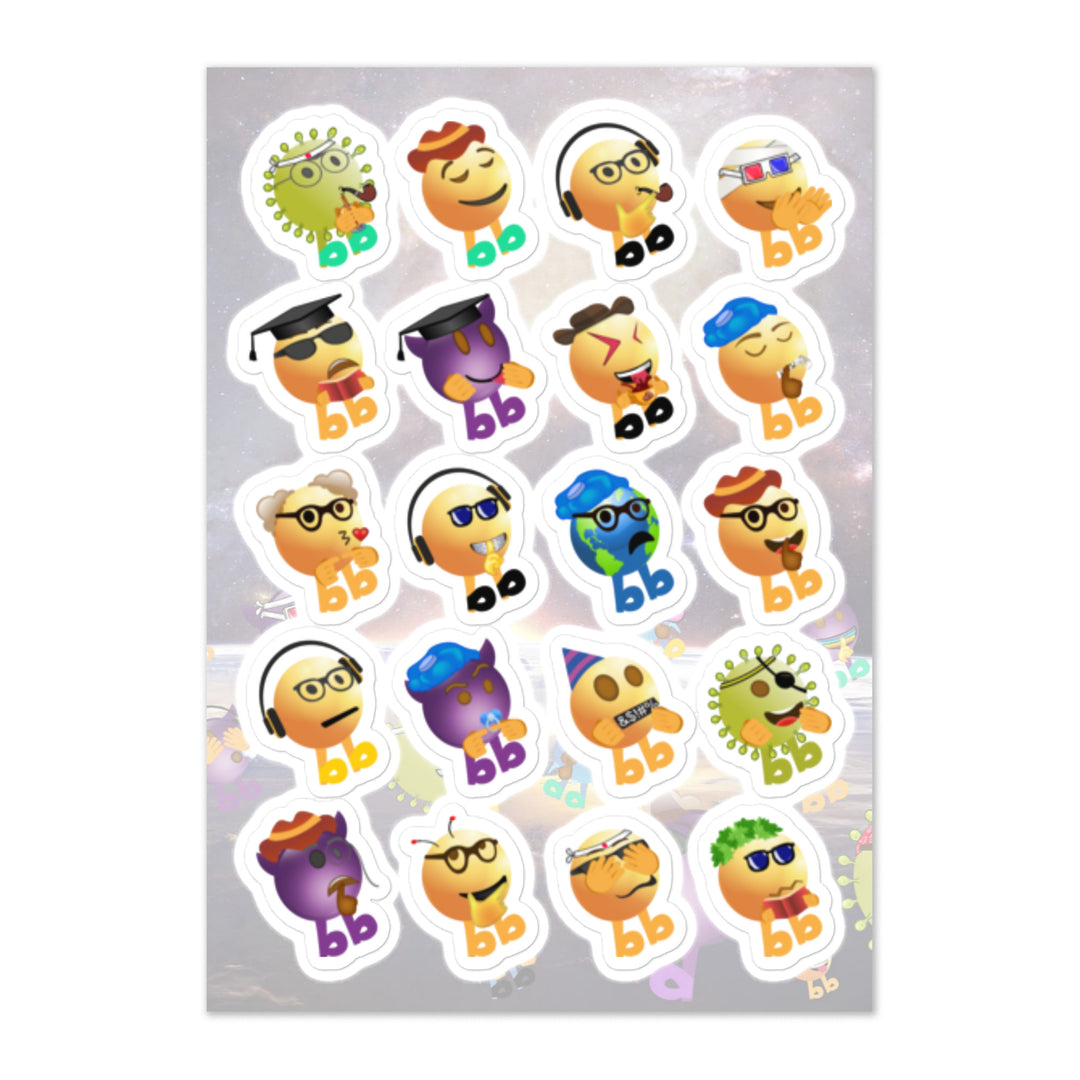 Megabb Buddy Stickers - Emojibb