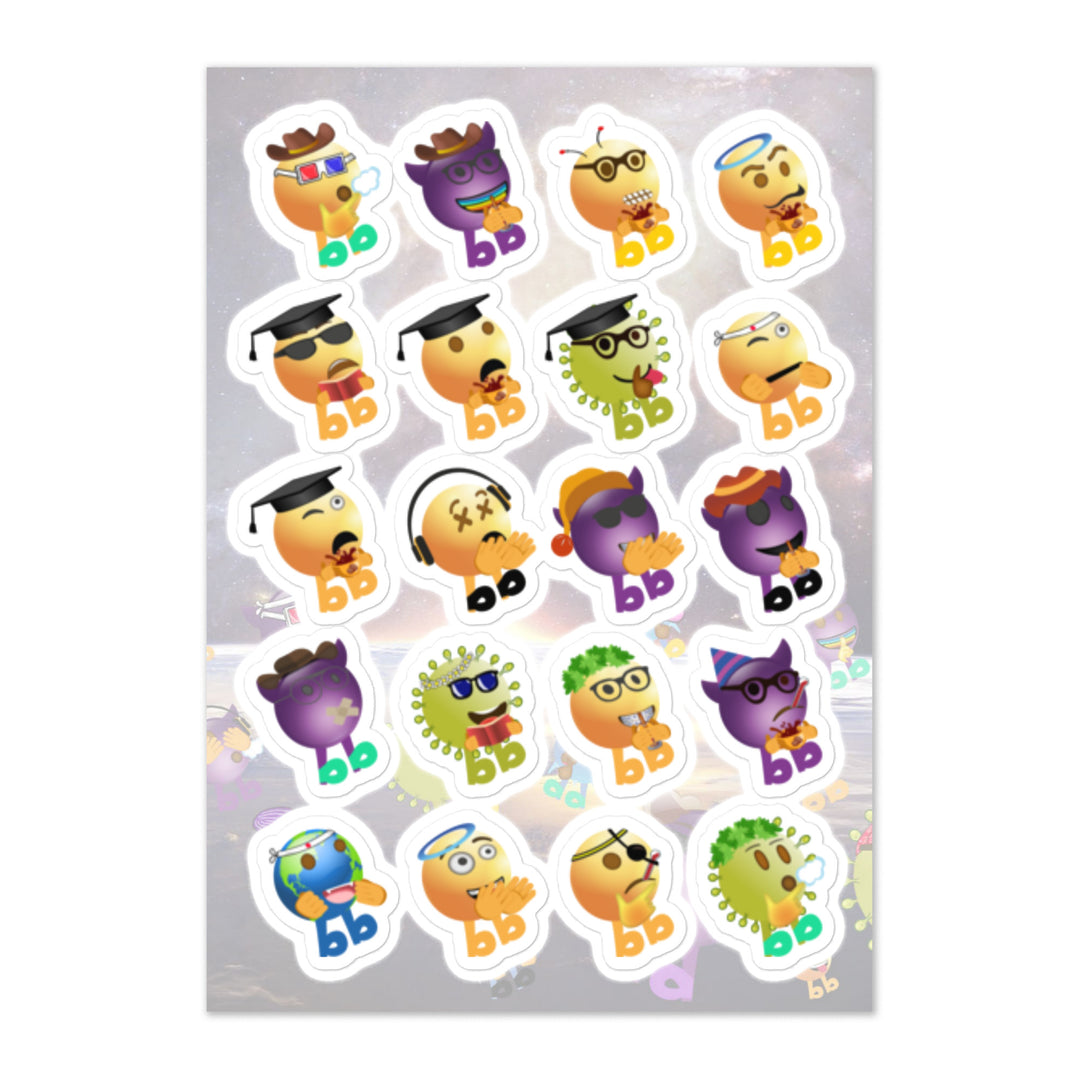 Megabb Buddy Stickers - Emojibb