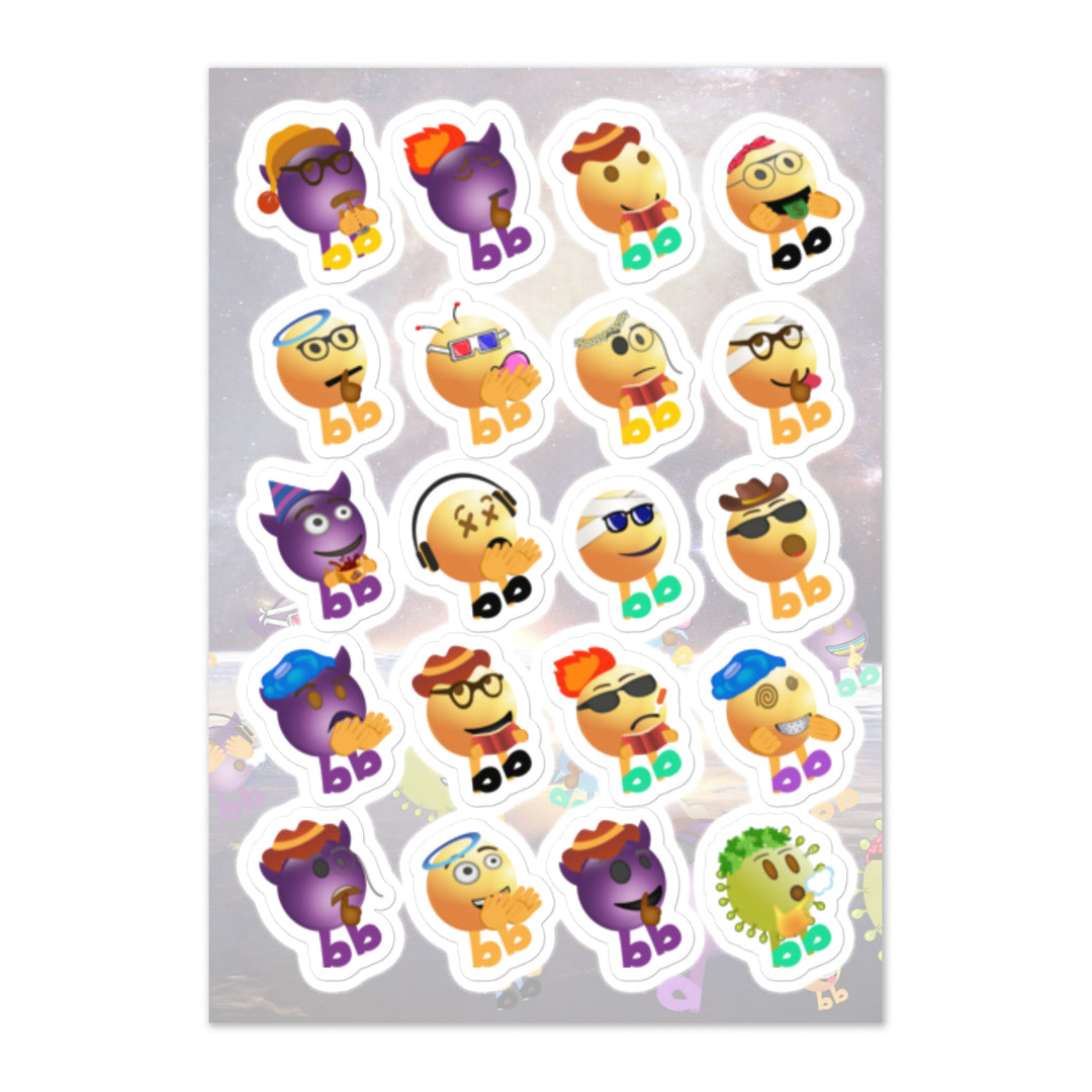 Megabb Buddy Stickers - Emojibb