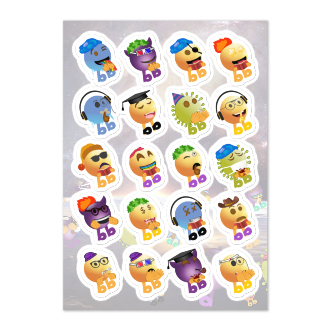 Megabb Buddy Stickers - Emojibb