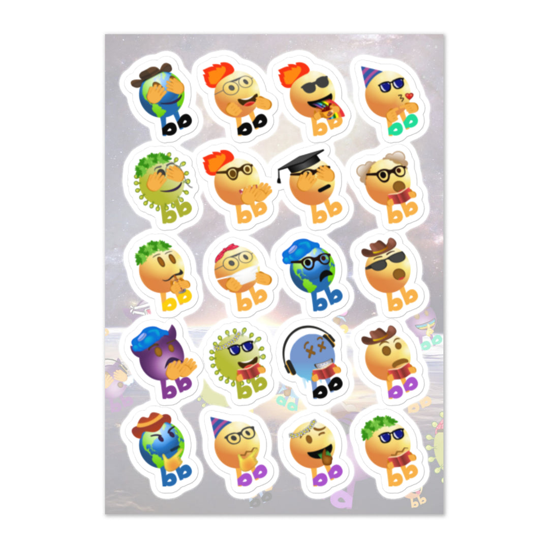 Megabb Buddy Stickers - Emojibb