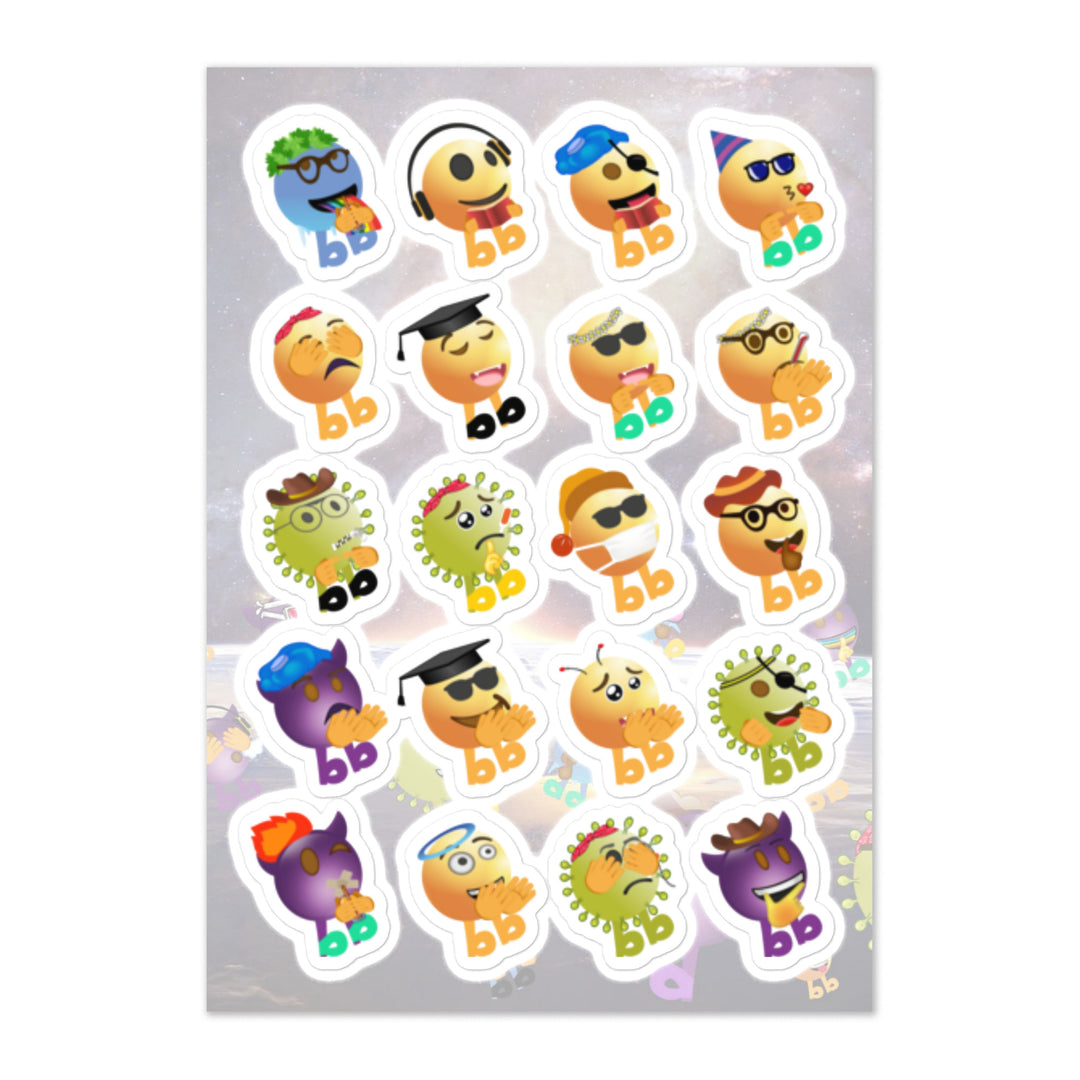 Megabb Buddy Stickers - Emojibb
