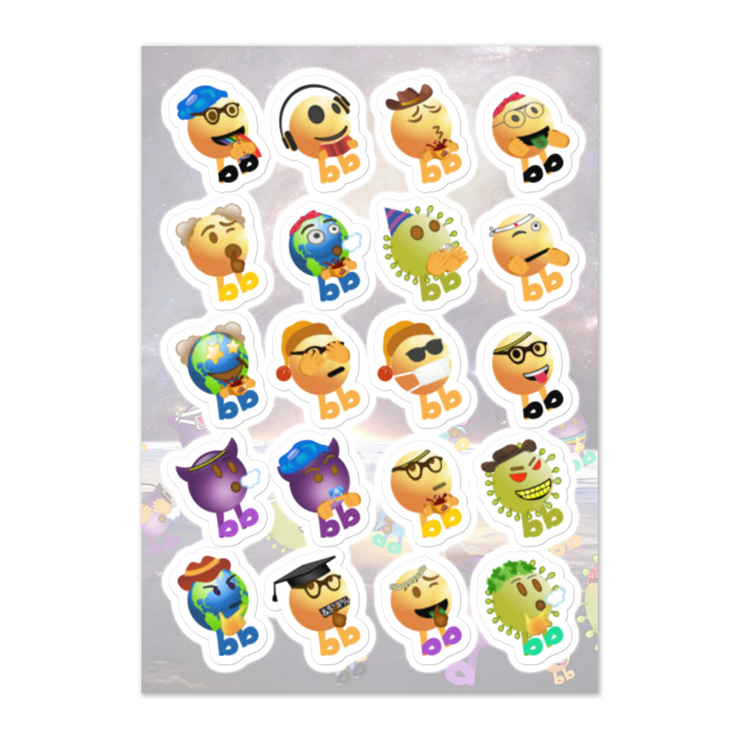 Megabb Buddy Stickers - Emojibb