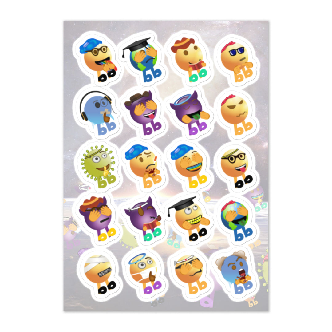 Megabb Buddy Stickers - Emojibb