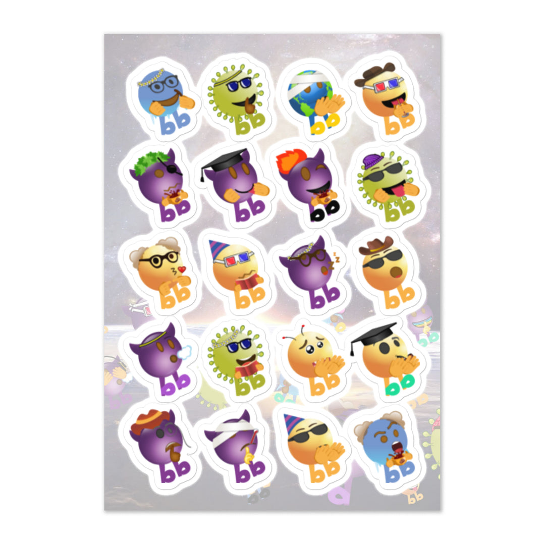 Megabb Buddy Stickers - Emojibb