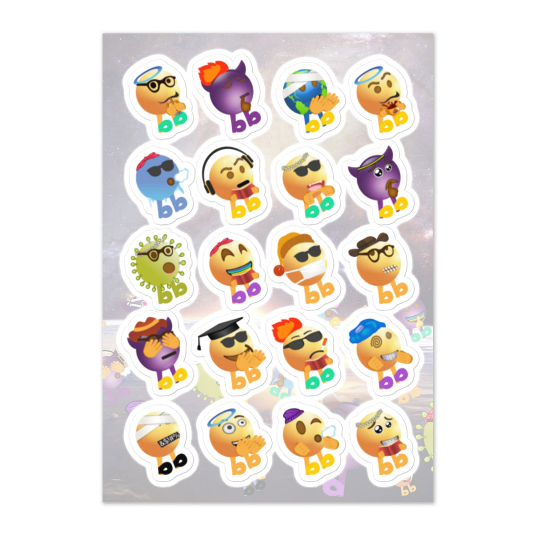 Megabb Buddy Stickers - Emojibb