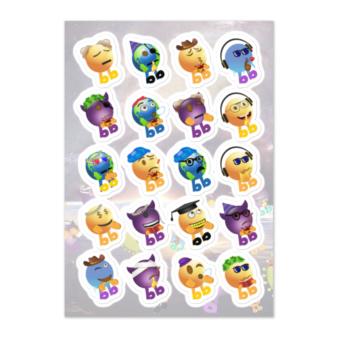 Megabb Buddy Stickers - Emojibb