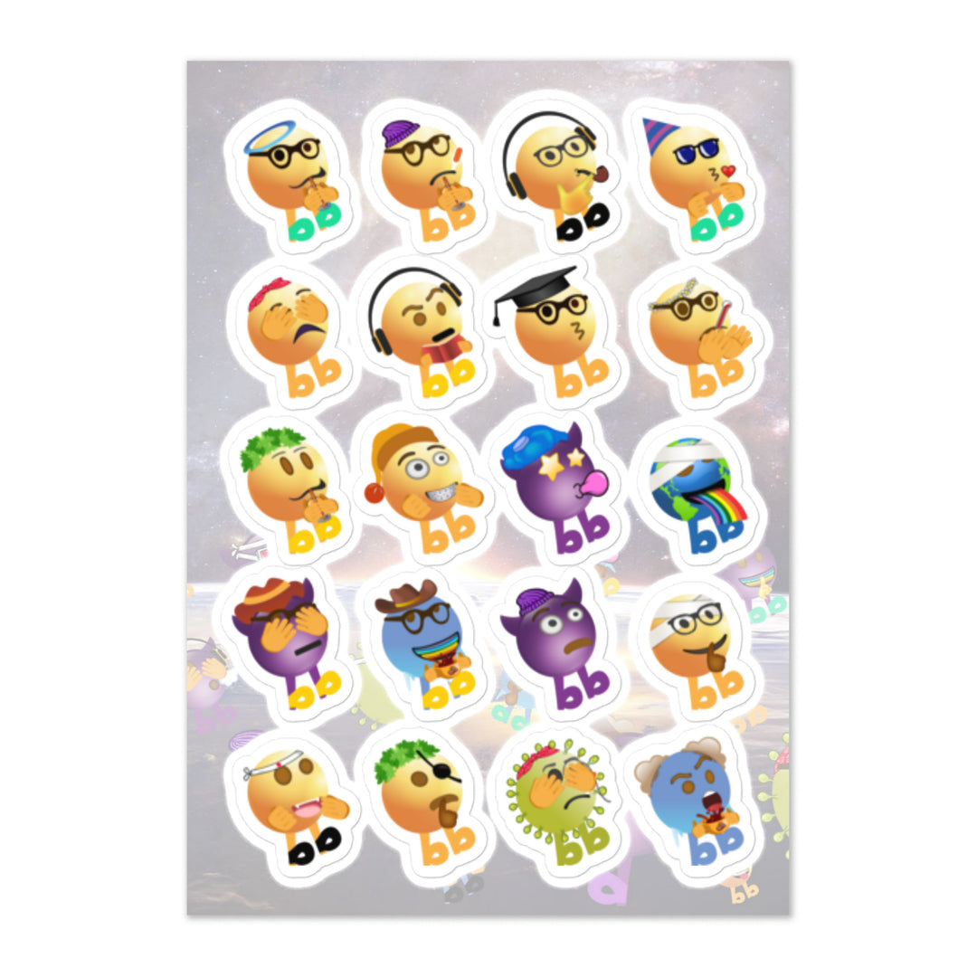 Megabb Buddy Stickers - Emojibb