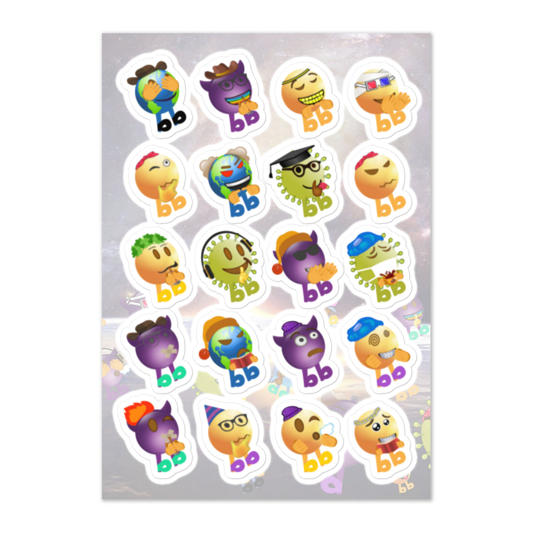 Megabb Buddy Stickers - Emojibb