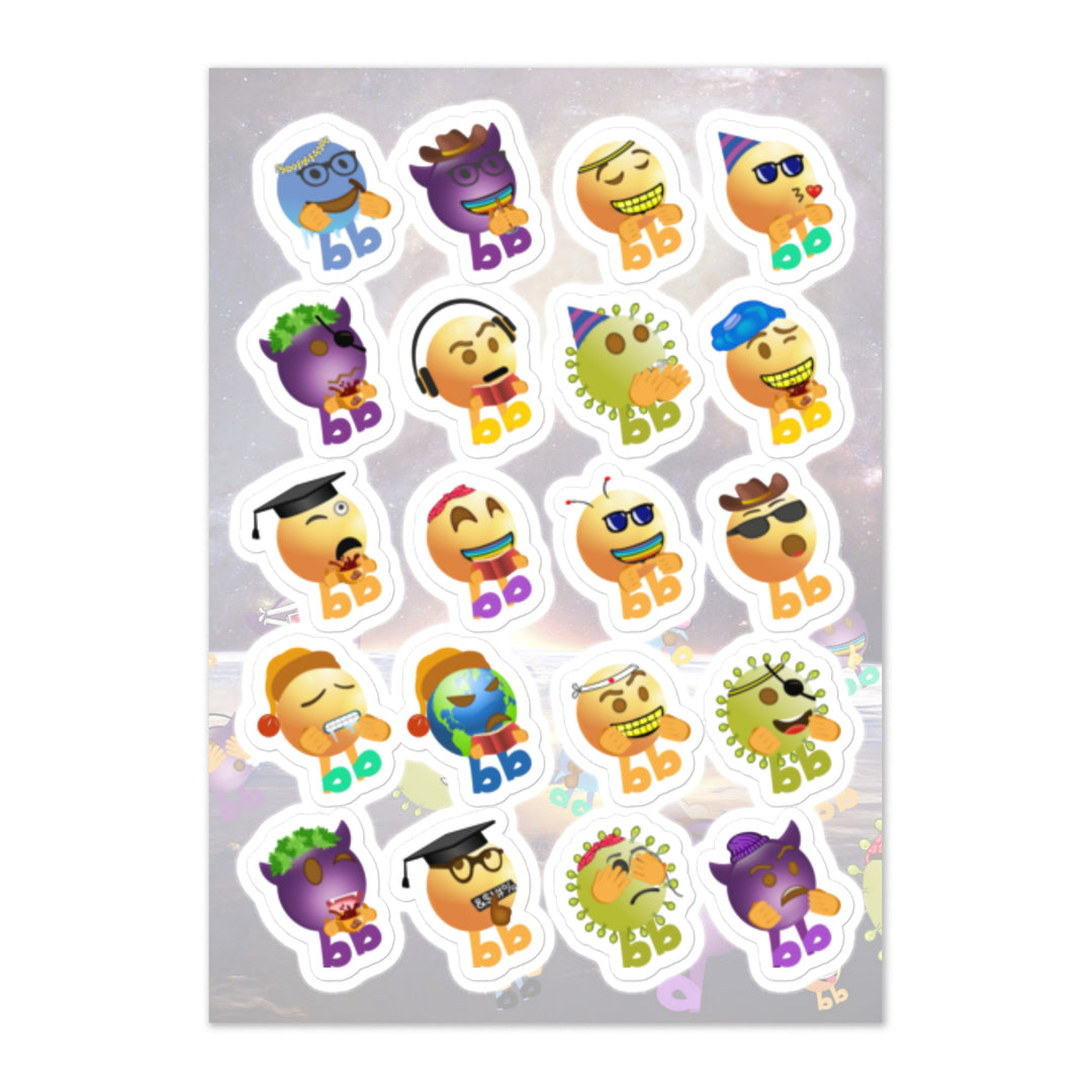 Megabb Buddy Stickers - Emojibb