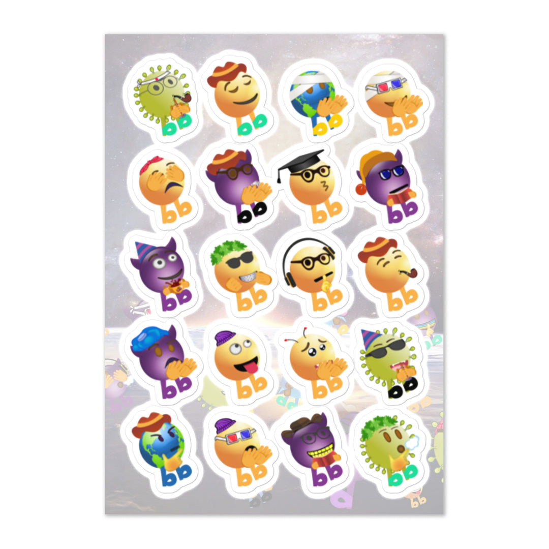 Megabb Buddy Stickers - Emojibb