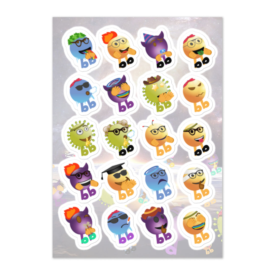 Megabb Buddy Stickers - Emojibb