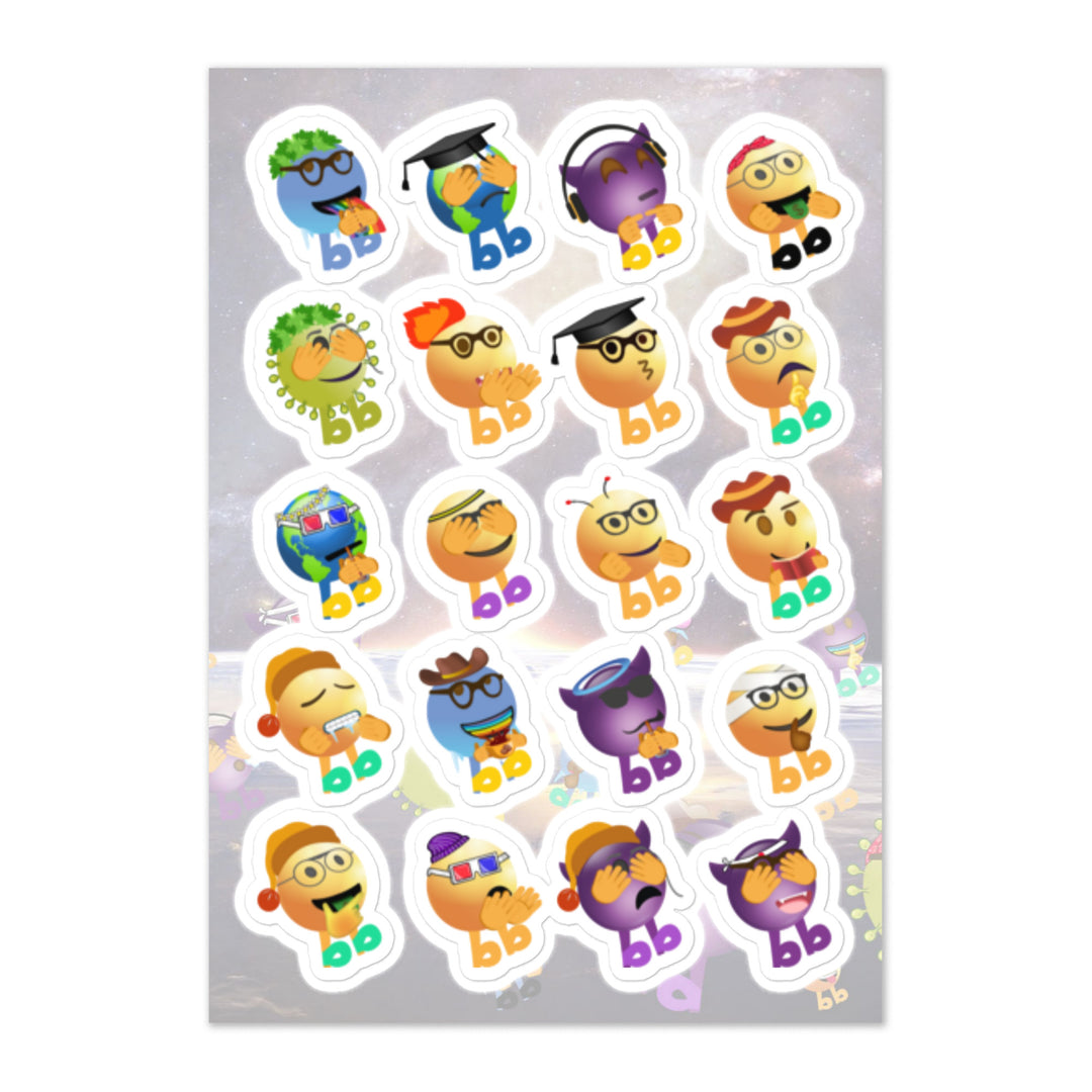 Megabb Buddy Stickers - Emojibb