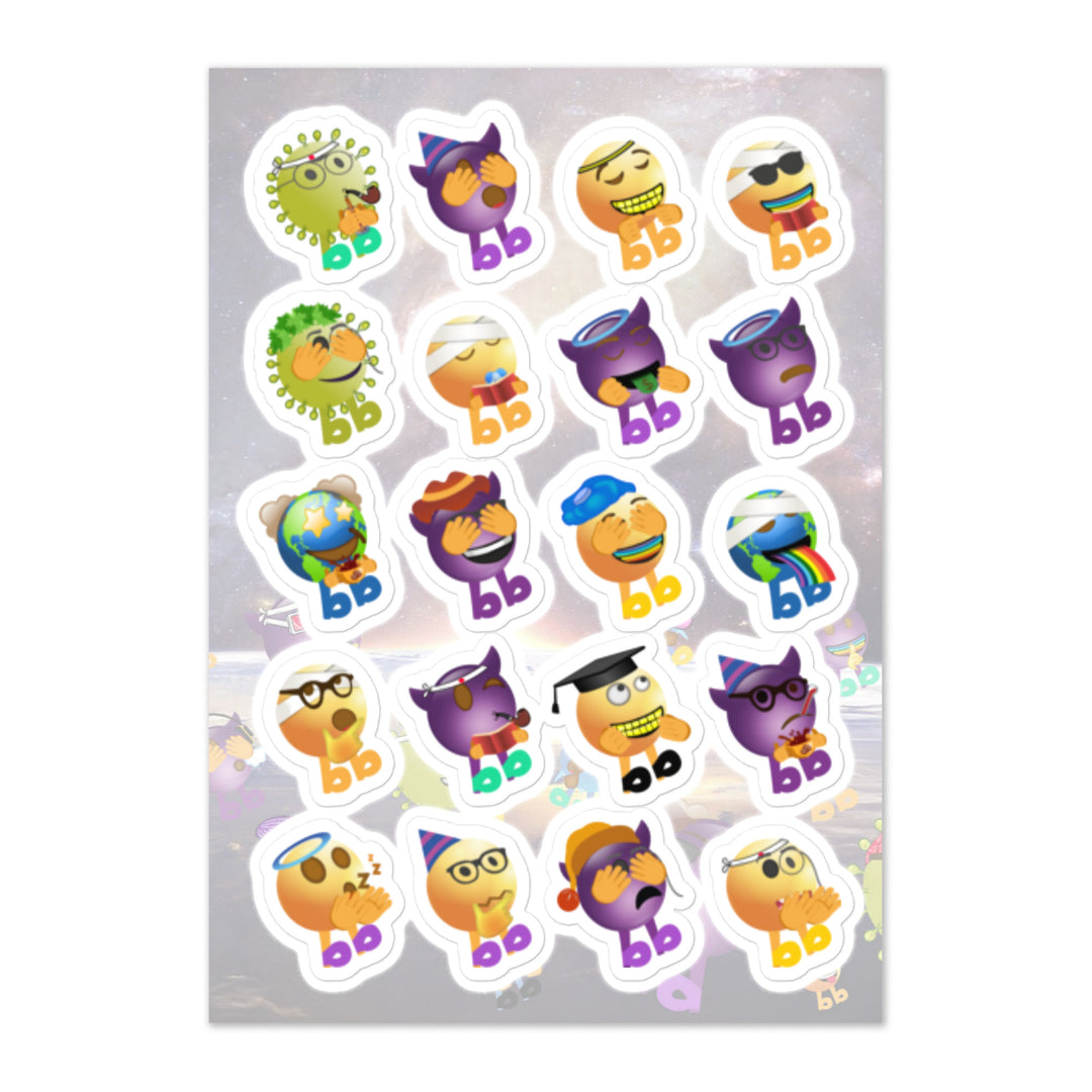 Megabb Buddy Stickers - Emojibb