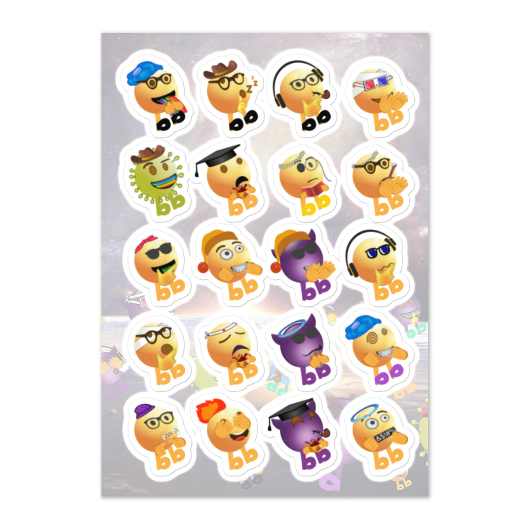 Megabb Buddy Stickers - Emojibb