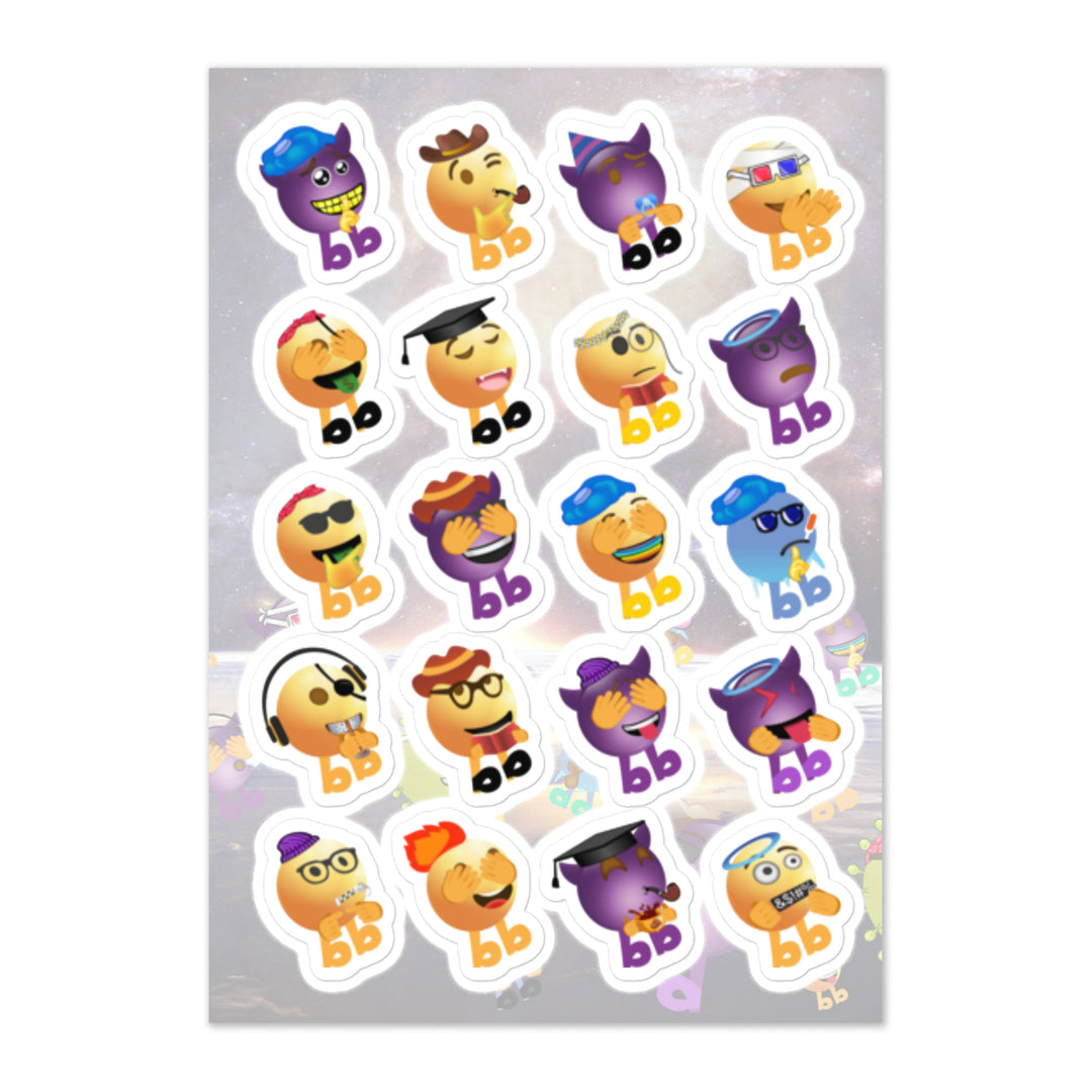 Megabb Buddy Stickers - Emojibb