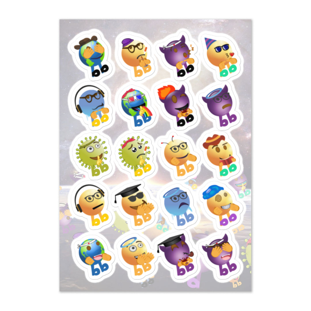 Megabb Buddy Stickers - Emojibb