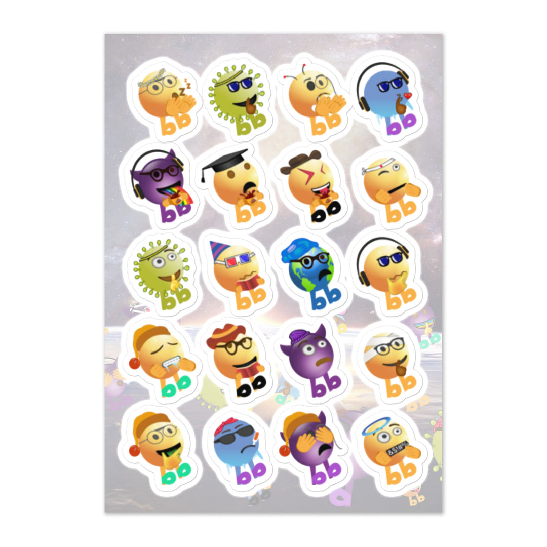 Megabb Buddy Stickers - Emojibb