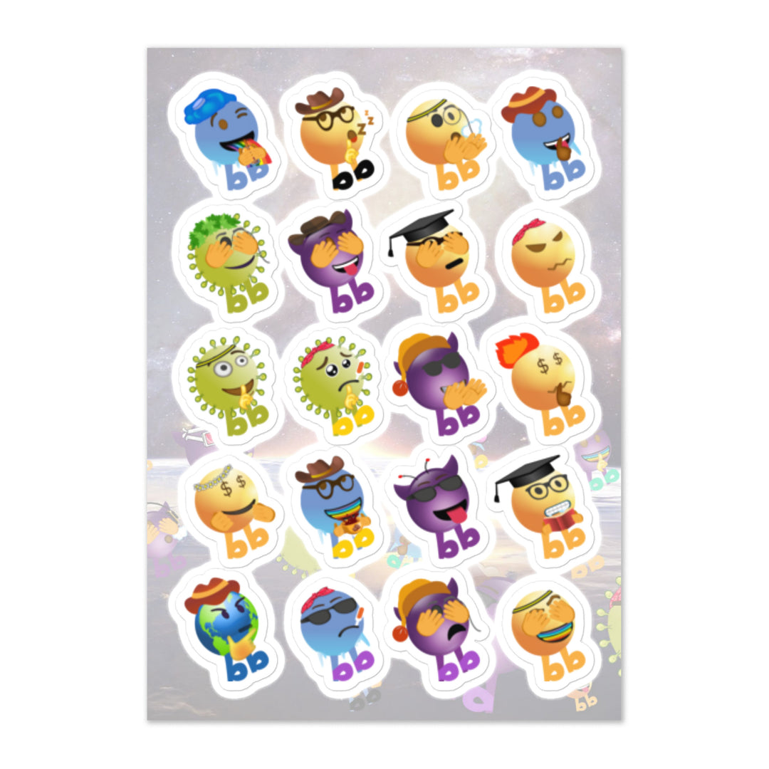 Megabb Buddy Stickers - Emojibb