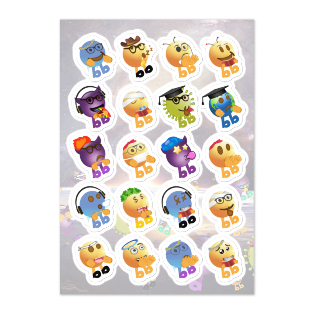 Megabb Buddy Stickers - Emojibb