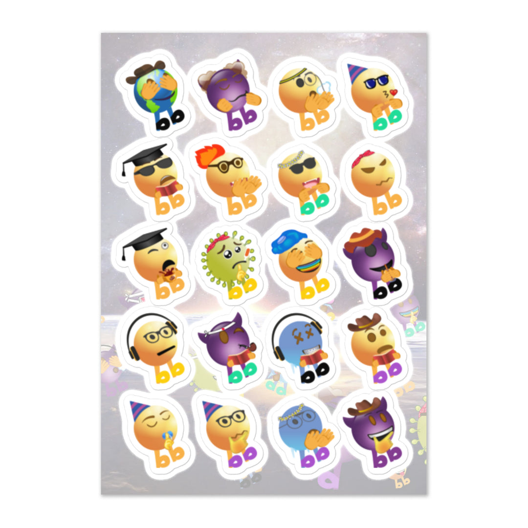 Megabb Buddy Stickers - Emojibb