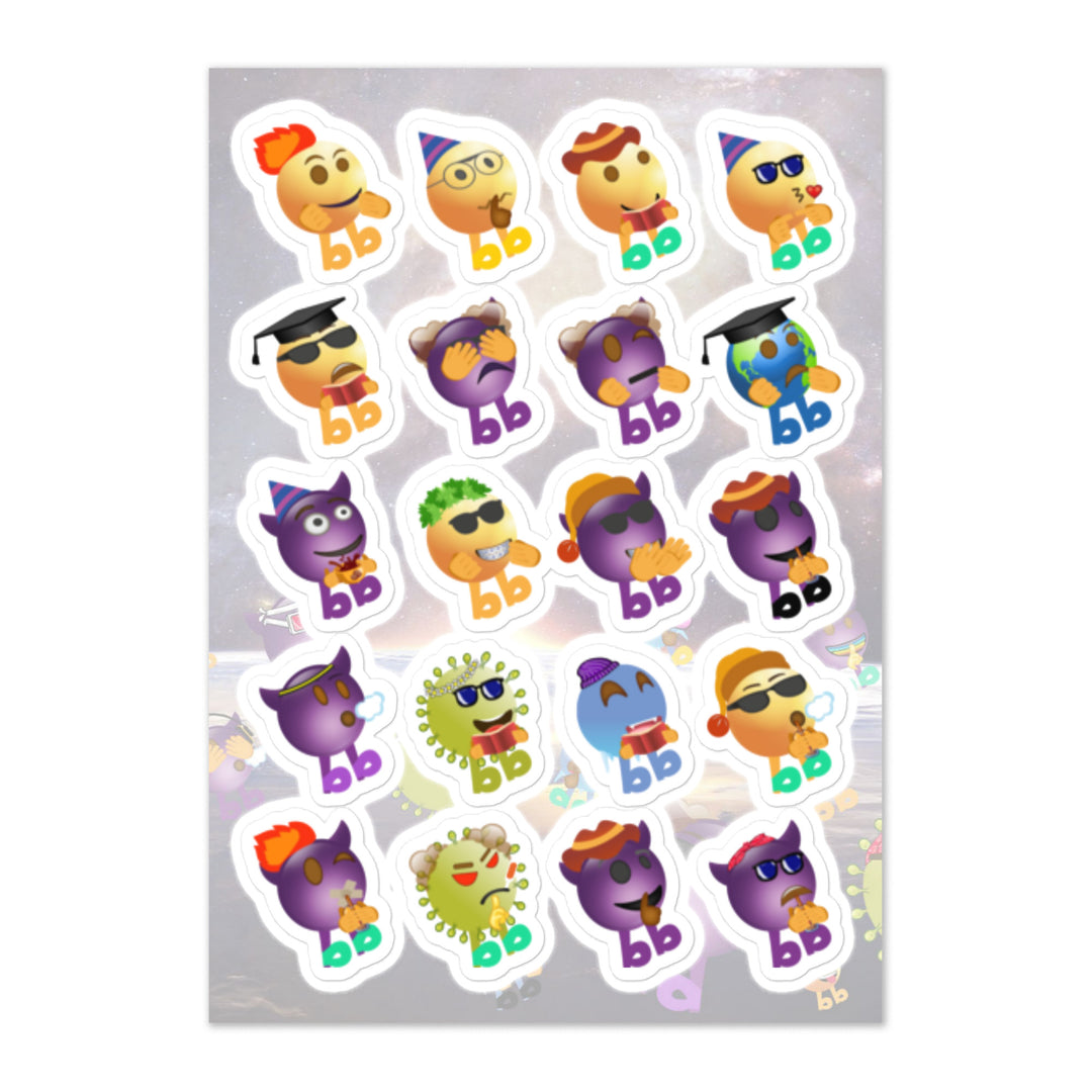 Megabb Buddy Stickers - Emojibb