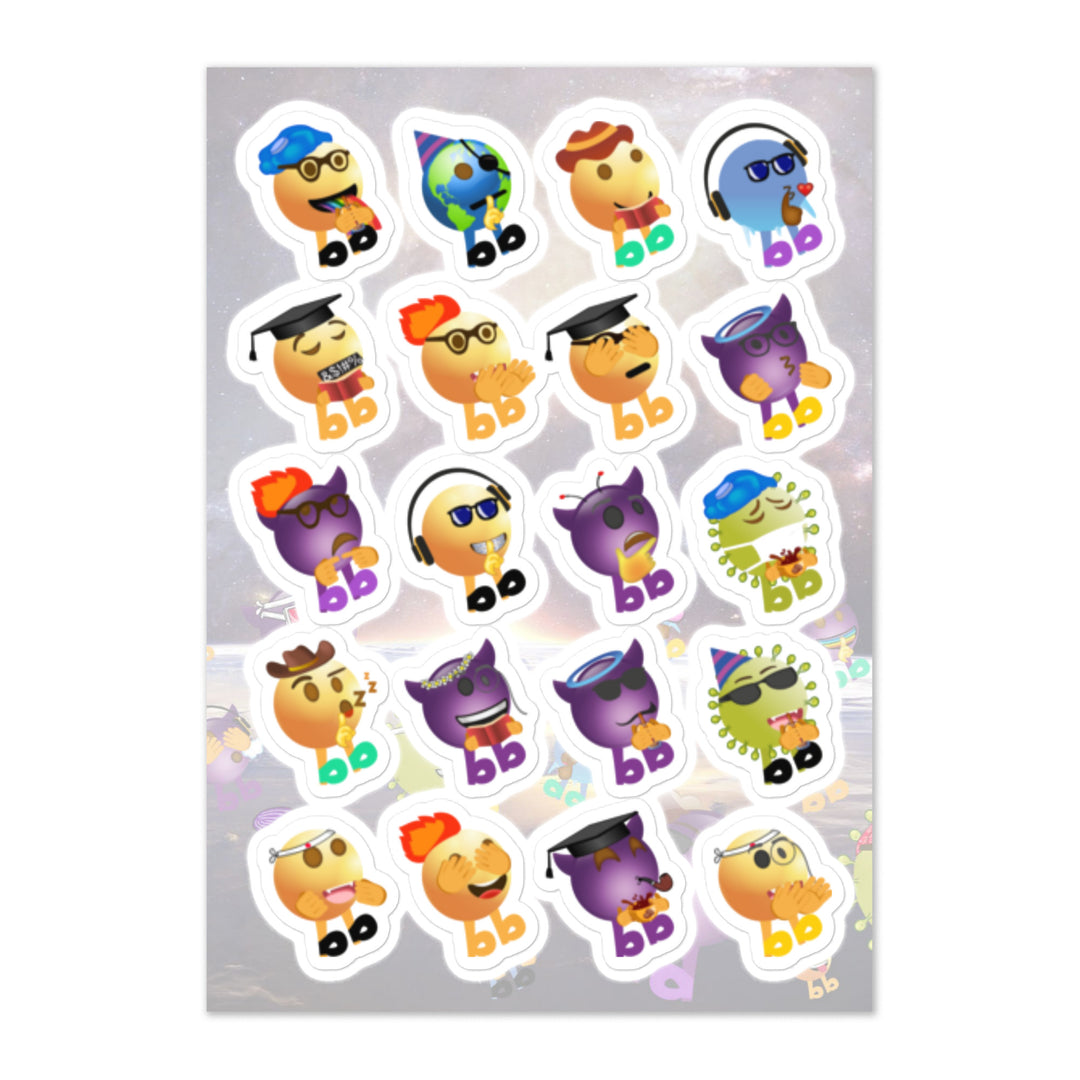 Megabb Buddy Stickers - Emojibb