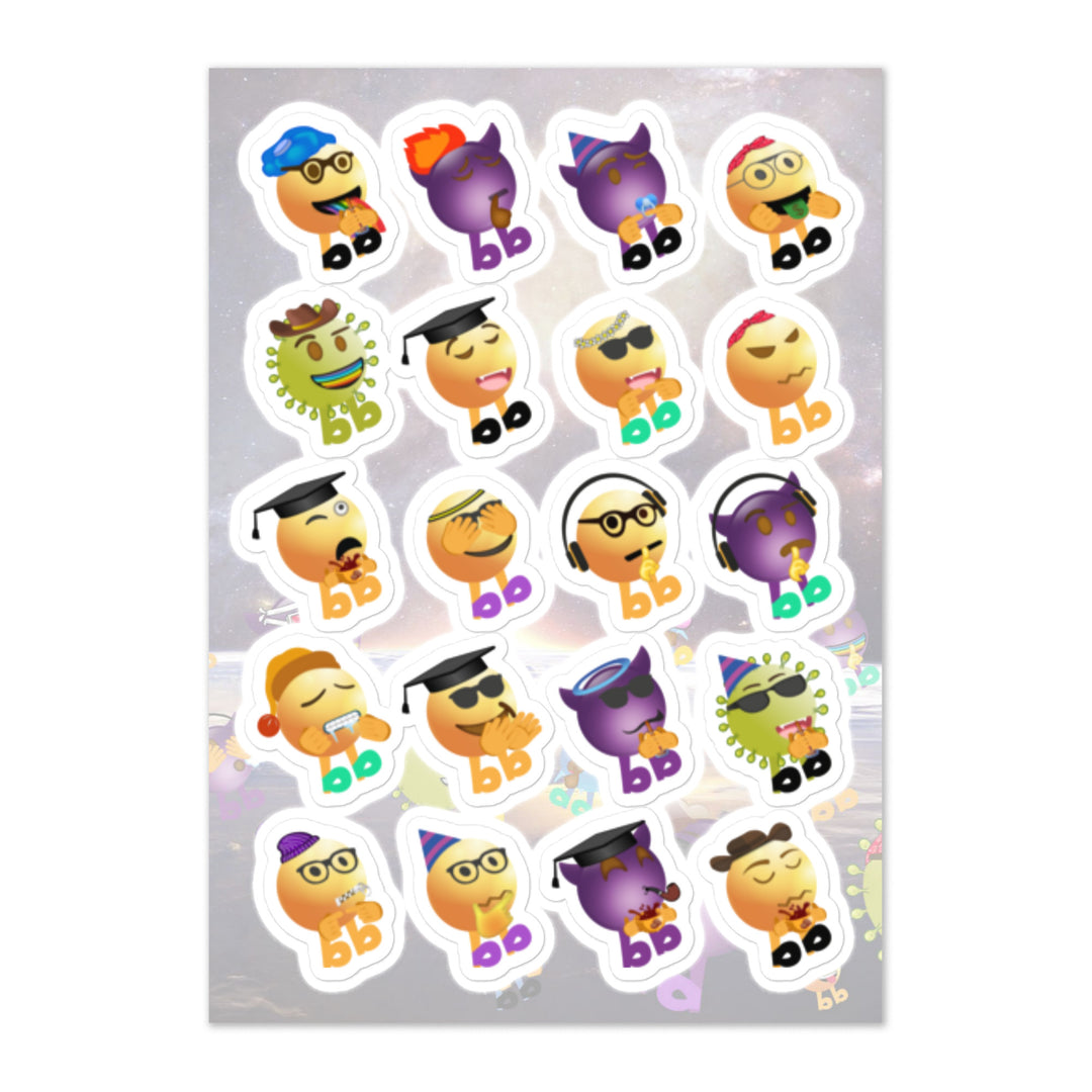 Megabb Buddy Stickers - Emojibb