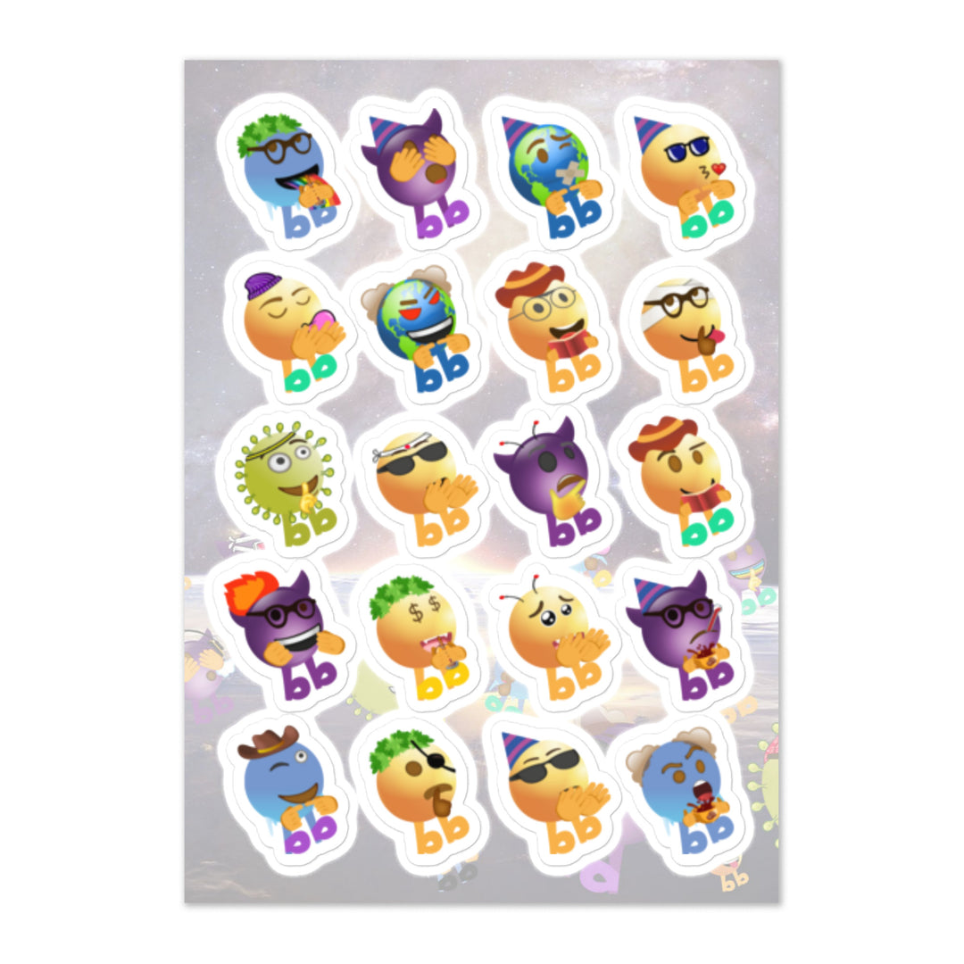 Megabb Buddy Stickers - Emojibb