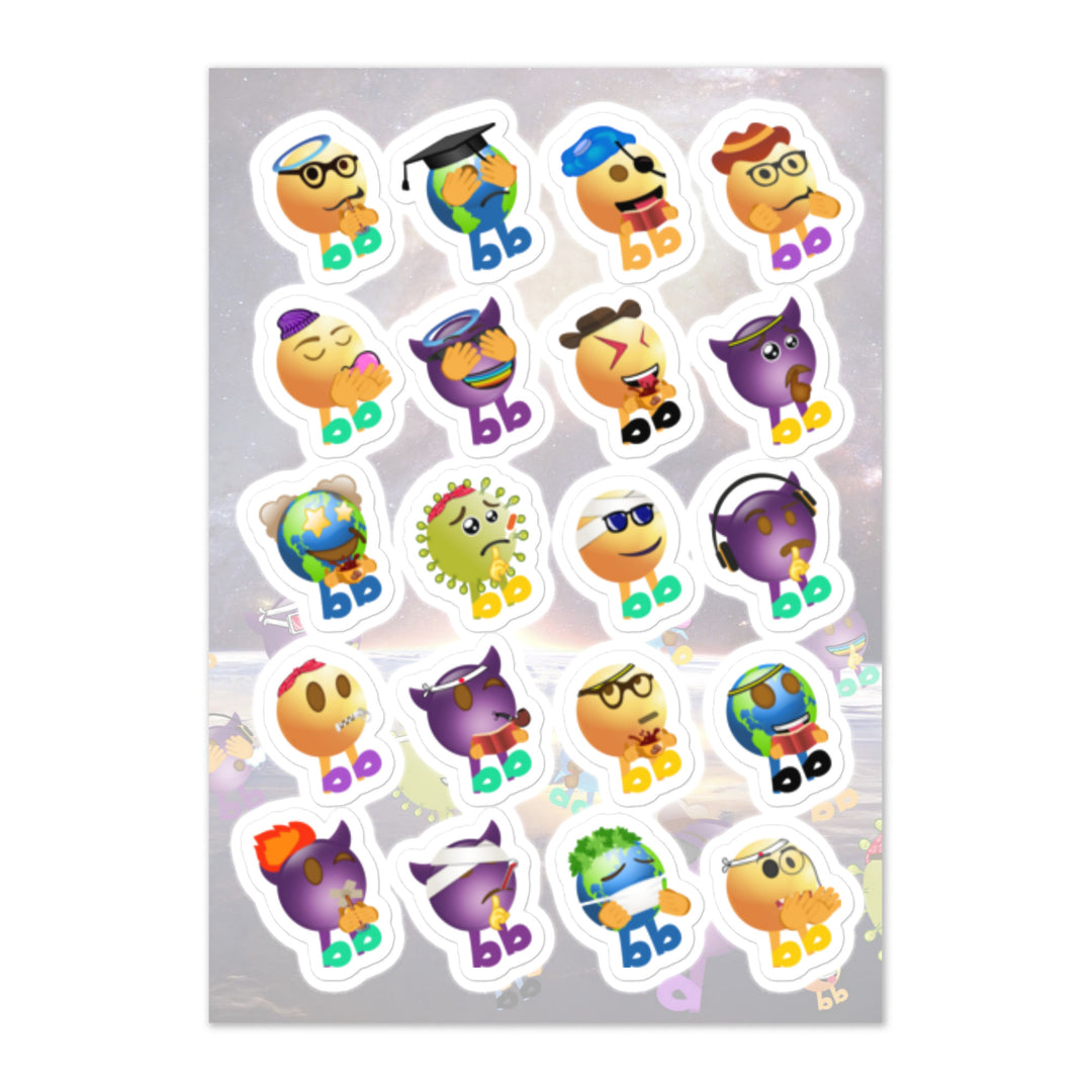 Megabb Buddy Stickers - Emojibb