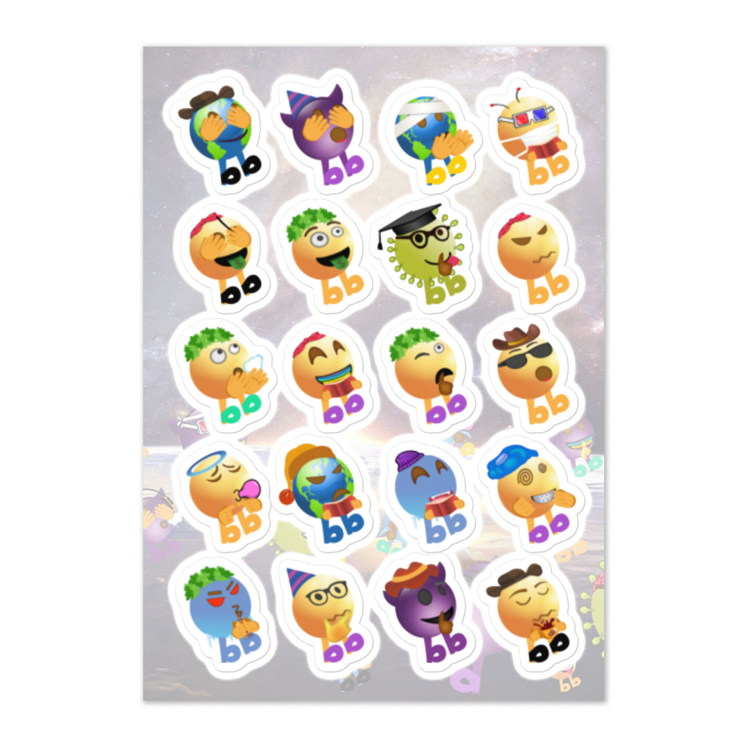 Megabb Buddy Stickers - Emojibb