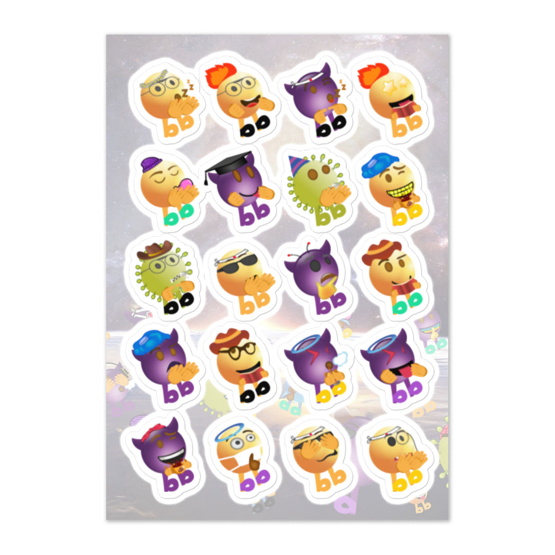 Megabb Buddy Stickers - Emojibb