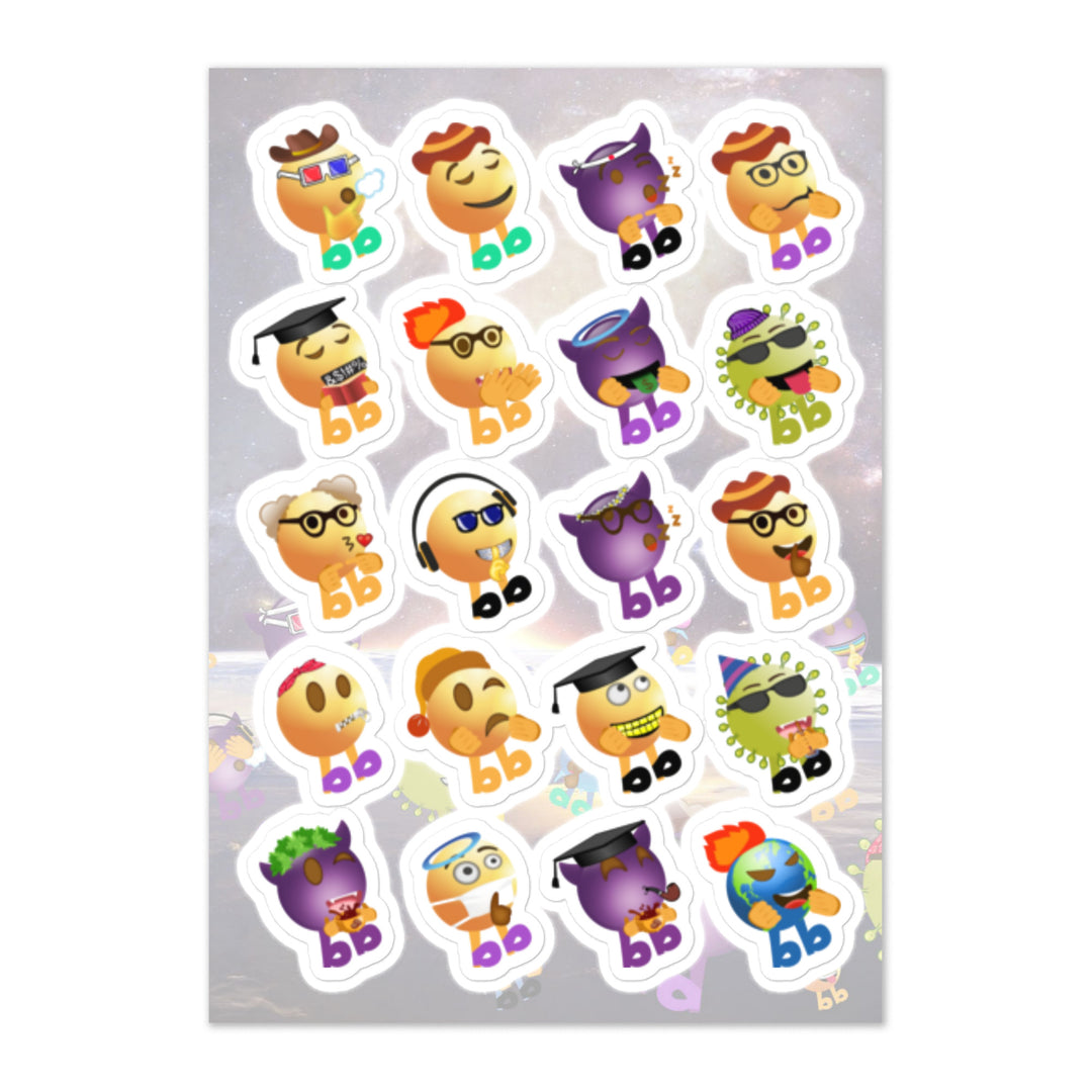 Megabb Buddy Stickers - Emojibb