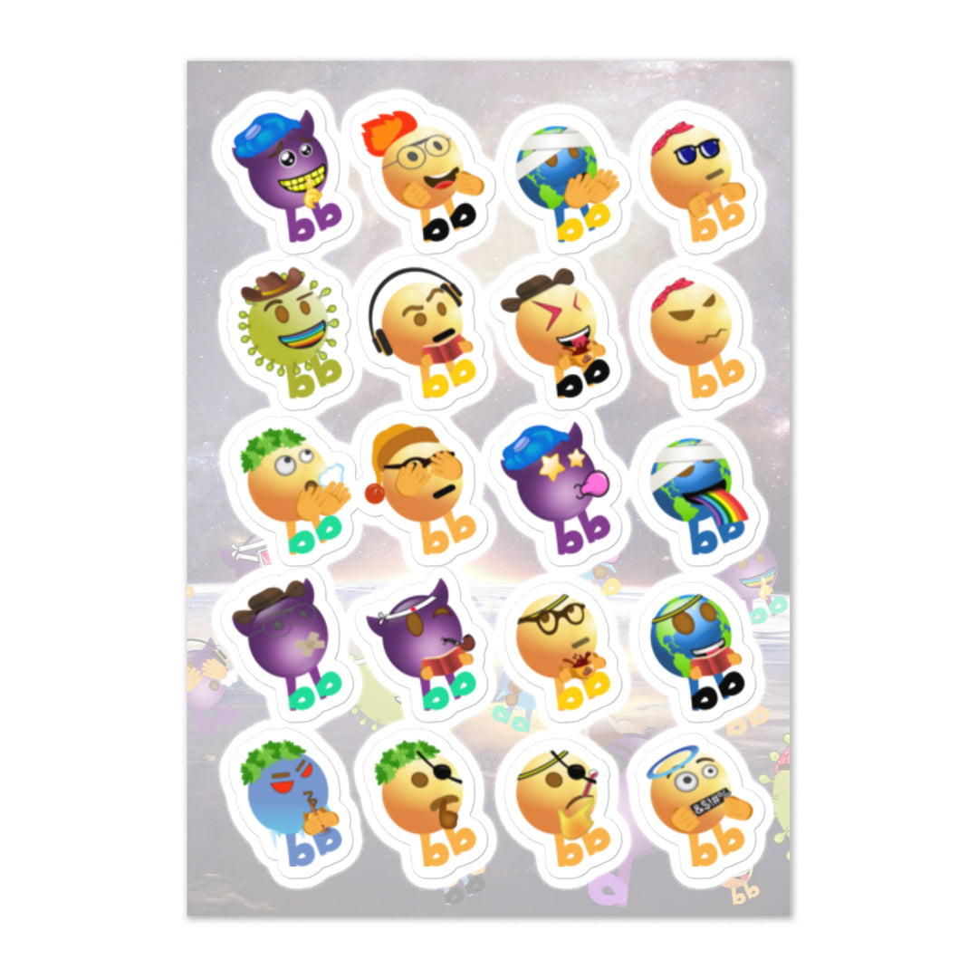 Megabb Buddy Stickers - Emojibb