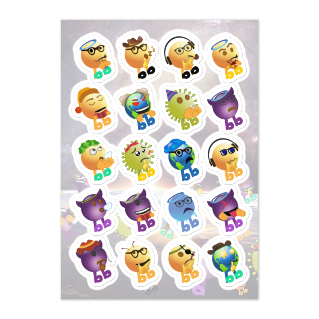 Megabb Buddy Stickers - Emojibb